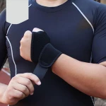 Cheap wholesale sports safety training wrist support band protective