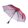Cheapest classic 3 folding promotion automatic open woman travel uv protection rain windproof umbrellas with custom logo print