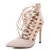 Import cheelon shoe 2018 new design european elegant cut out cross strappy sexy shoes high heels pump women from China