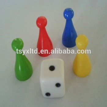 Chess Broad Games Accessories Plastic Backgammon Pawn Pieces