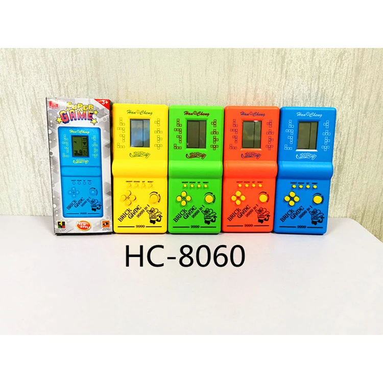Children Classical Portable Tetris Handheld Video Game Console Kids Gaming Controller