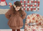 Childrens Boutique Clothing Winter Rabbit Fur Coat For Child Clothes