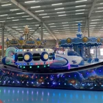 China factory low price amusement Park Equipment Swing Ride Rotary Flying UFO for Sale Mega Disco UFO Rides