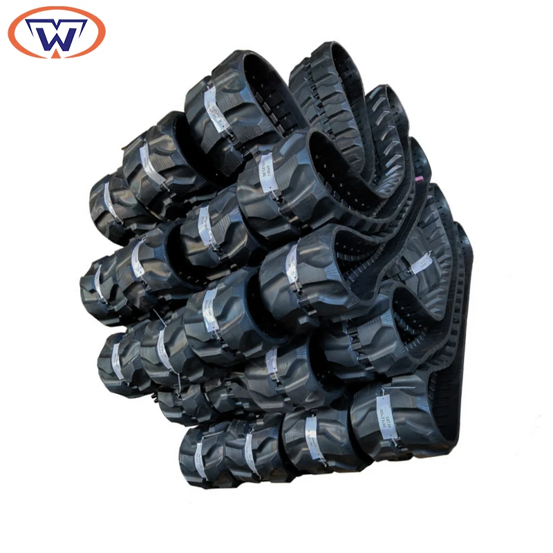 China Factory Supplied Top Quality Mini Rubber Track Chassis, Factory Direct High Quality Tractors Crawler Rubber Track
