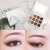 Import China manufacturer make up cosmetics no brand 12 color matte marble cardboard eyeshadow palette from China