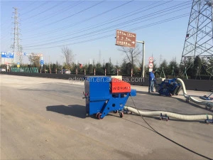 china manufacturer sableuse portable road sandblaster with dust collector
