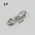 Import China Manufacturer Stainless Steel Spring Fixed eye Snap hook from China