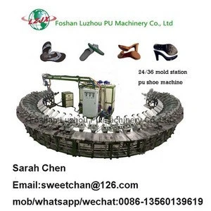China Shoemaking Machine PU Footwear Rotary Machine