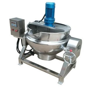 China stainless steel sugar making machine/sugar melting pot/cooking port price