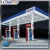 Import China supplier High quality low cost metal roof gas station entrance canopy petrol station design architecture from China