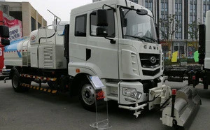 China top brand CAMC Cleaning Vehicle, mini floor sweeper truck for export Europe