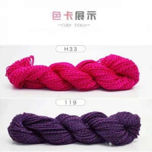 China&#39;s high bulk fashion  blended  ab yarn special  double color AB fancy 100 acrylic yarn