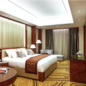 Chinese Commercial Hotel Furniture wooden hotel room Furniture set