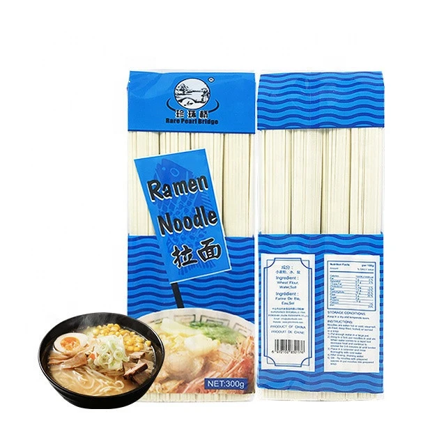Chinese Manufacture Halal wholesale Quick Cooking 300g udon soba instant noodle Ramen