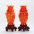 Import Chinese promotional gifts 2020 antique  dragon and Phoenix resin vases  good for home decoration from China