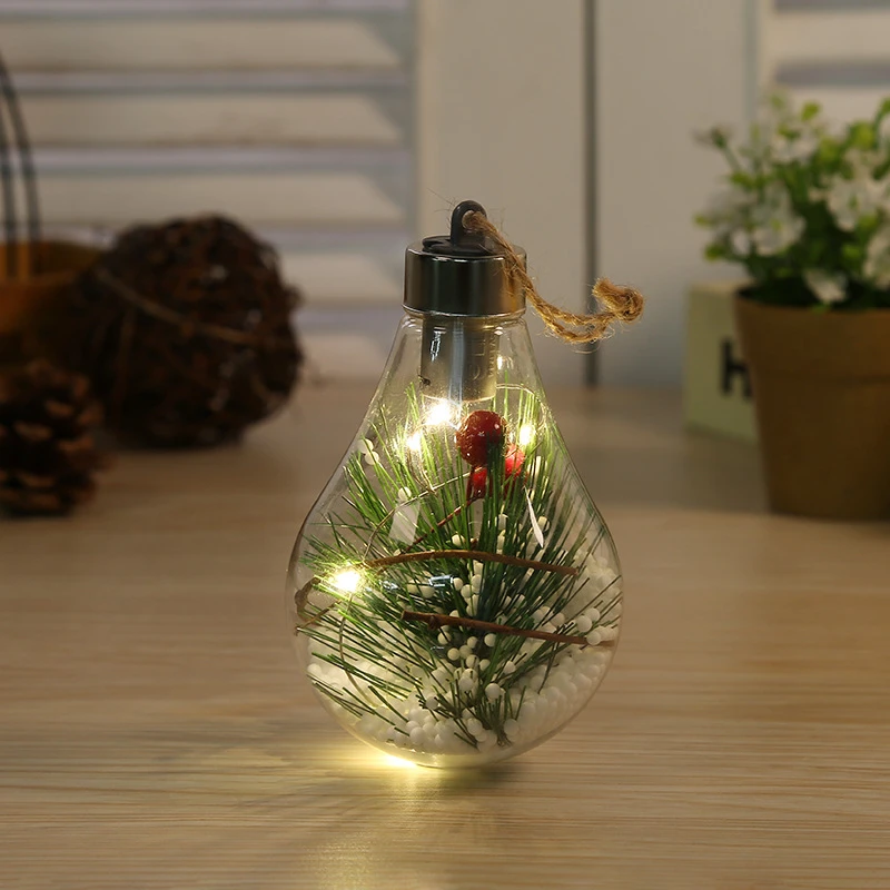 Christmas Decoration Bulb Shape Light 7*11CM CHRISTMAS Light Christmas ornament