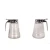 Import Chrome Plating Zinc Alloy Top Cone Glass Honey Jar Syrup Dispenser from Taiwan