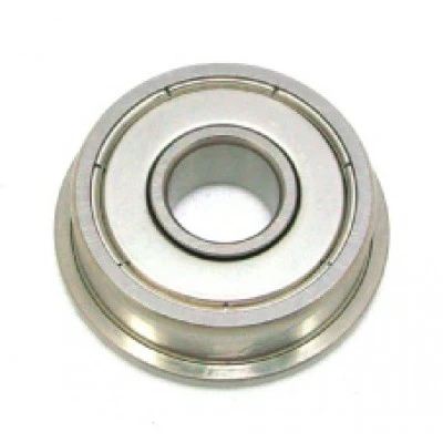 Chrome steel deep groove ball bearing FR10ZZ flange type