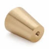Circular Truncated Cone Shape Heavy Duty Solid Brass Cabinet Knobs Drawer Handle