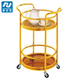 Classic Liquor wood service trolleys for hotel articles