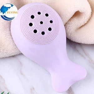Cleansing Facial Brush for Face Skin Care Whale Shape New Design Beauty tool