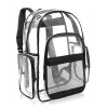 Clear Transparent PVC Multi-pockets School Backpack Outdoor Backpack