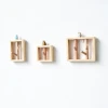 Clothing Square Robe Hook Wooden Clothes Wall