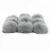 Import colorful animal fur pom poms ball for keychain garment Hat With Snap Pin String from China
