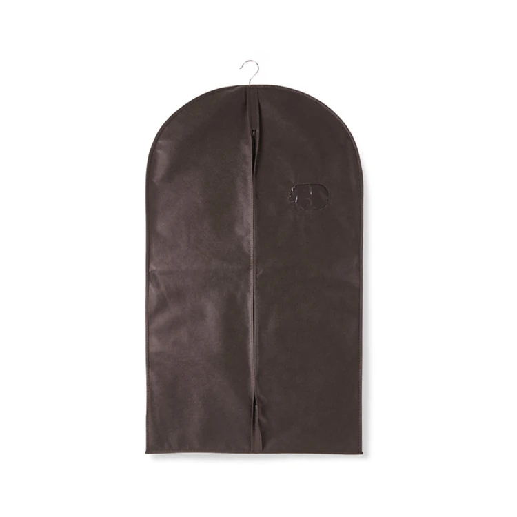 Colorful non woven garment bag with zipper