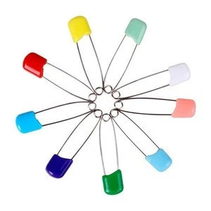 Colorful Plastic Head Baby Safety pins