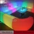Import colourful event furniture glowing plastic waterproof led sofa set from China