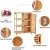 Import Combohome  Bamboo Bathroom Storage Utility Cabinet Furniture With Storage Shelves from China