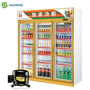 Commercial display fridges Bottle Coolers refrigerator Convenience Store refrigeration equipment