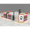 Commercial furniture mobile phone shop interior design for cell phone repair kiosks mall mobile display kiosk stand