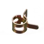 Constant tension spring band hose clamp