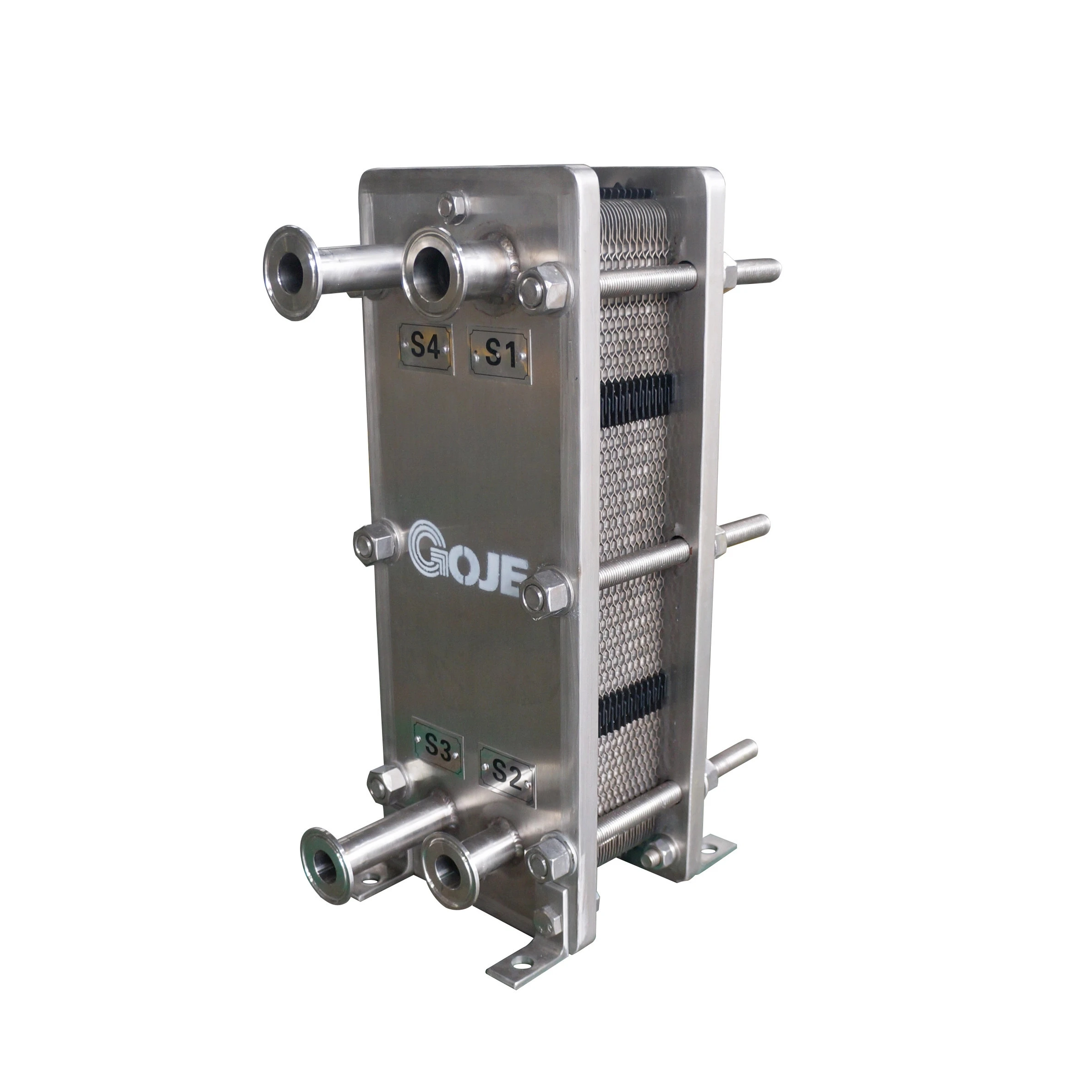 Copper/ Nickel /Stainless Steel Brazed Plate Heat Exchanger cooling water evaporator for refrigeration nanjing bang win