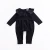 Import Cotton Fabric Newborn Baby Rompers Zipper Clothes Long Sleeve Korean Designers Unisex Baby Romper Set Organic Cotton from China
