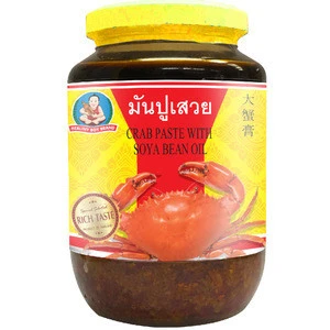 Crab Paste with Bean Oil 430g Healthy Boy Brand from Thailand