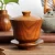 Import Creative Chinese wooden coffee cup and tea cup with saucers from China
