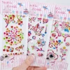 Crystal diamond sticker sheet Gem Rhinestone scrapbook car Stickers