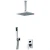 Import cUPC Standard Pressure Balanced In-Wall Shower Faucet Bathroom 2 Way Concealed Shower Mixer from China