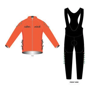 Custom Bicycle clothing Bike Club Long Sleeve Cycling Sets Jerseys + Bib Pants Cycling Sets