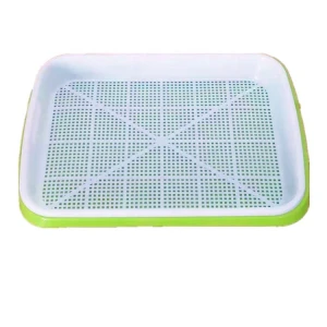 Custom Color Seed Packaging Plastic Plant Deep Wholesale Green Color Blister Seedling Trays With Lid BPA Free