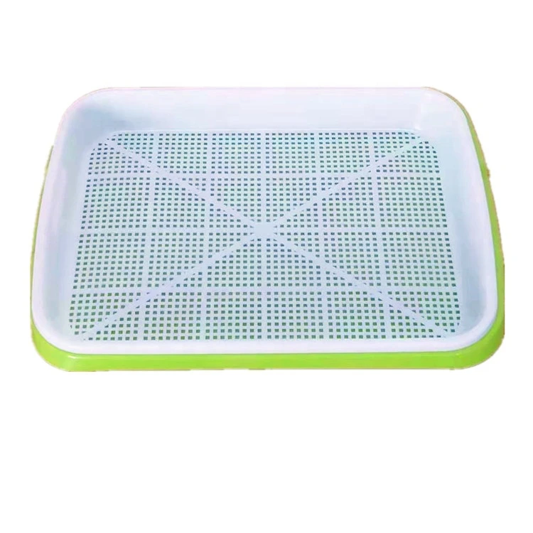 Custom Color Seed Packaging Plastic Plant Deep Wholesale Green Color Blister Seedling Trays With Lid BPA Free