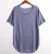 Import Custom Cotton Women T Shirts with Curved Hem from China