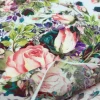 Custom design lightweight plain woven big flower liberty london digital print 100% cotton voile fabric for women clothes