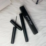 Custom Eyeliner Tube Mascara Tube Liquid Container Plastic Tube with Brush Eye Lash Brush Bottle Very Fine Brush Head Plastic