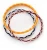 Import Custom hair tie ribbon ponytail plastic with various colours from Japan