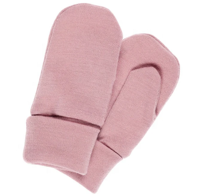custom kids baby warm liner hand mittens 100% natural merino wool gloves