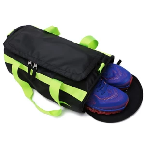 Custom Logo Gym Sports Handbags Organizer Weekender Bag Foldable Travel Duffel Bag